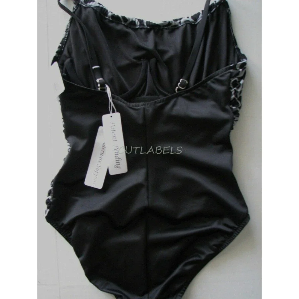 Magicsuit Underwire Swimsuit Circle Meets Square Slimmer Tummy Control LISA 8